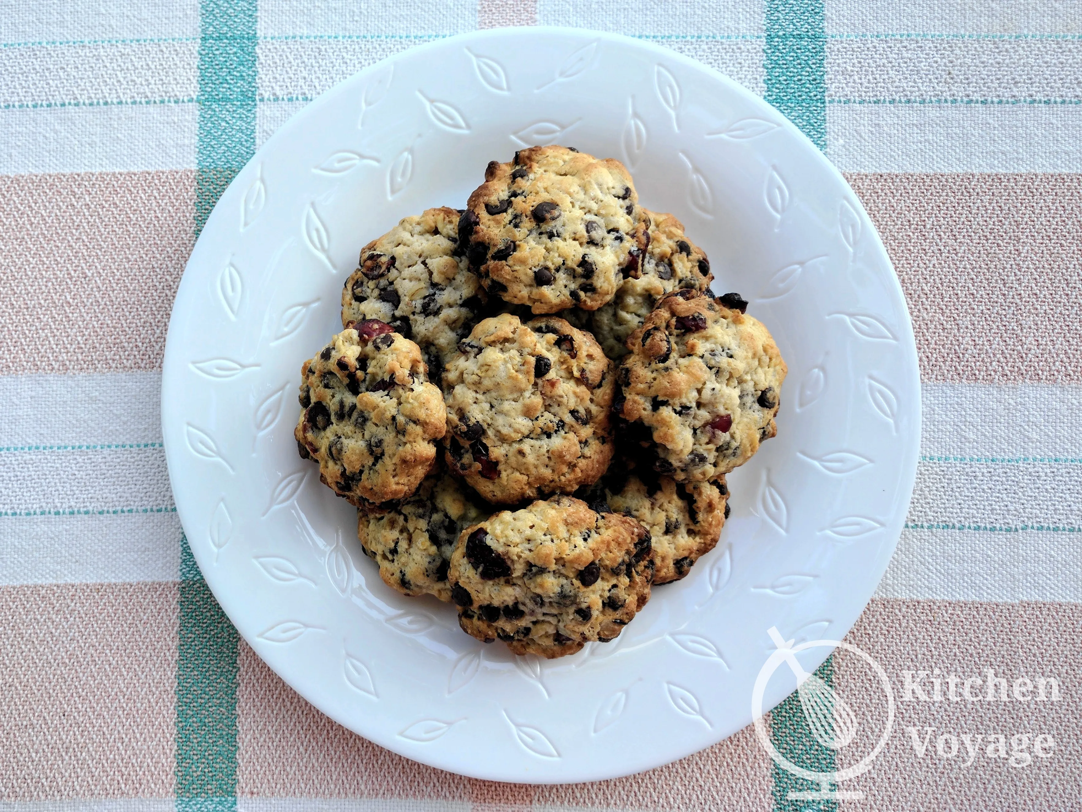 Chocolate Cranberry Cookies
