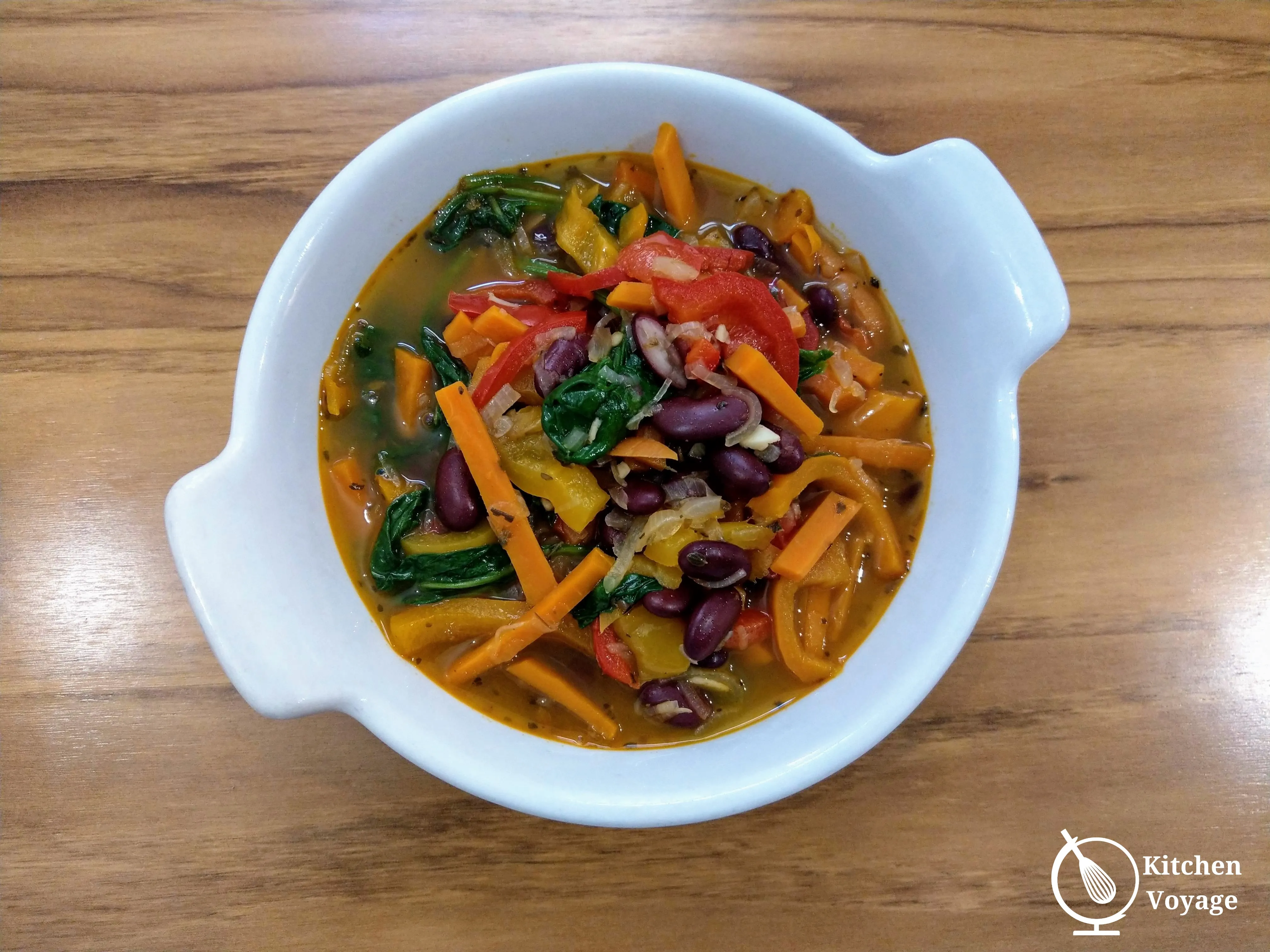 Colourful Veggie Soup