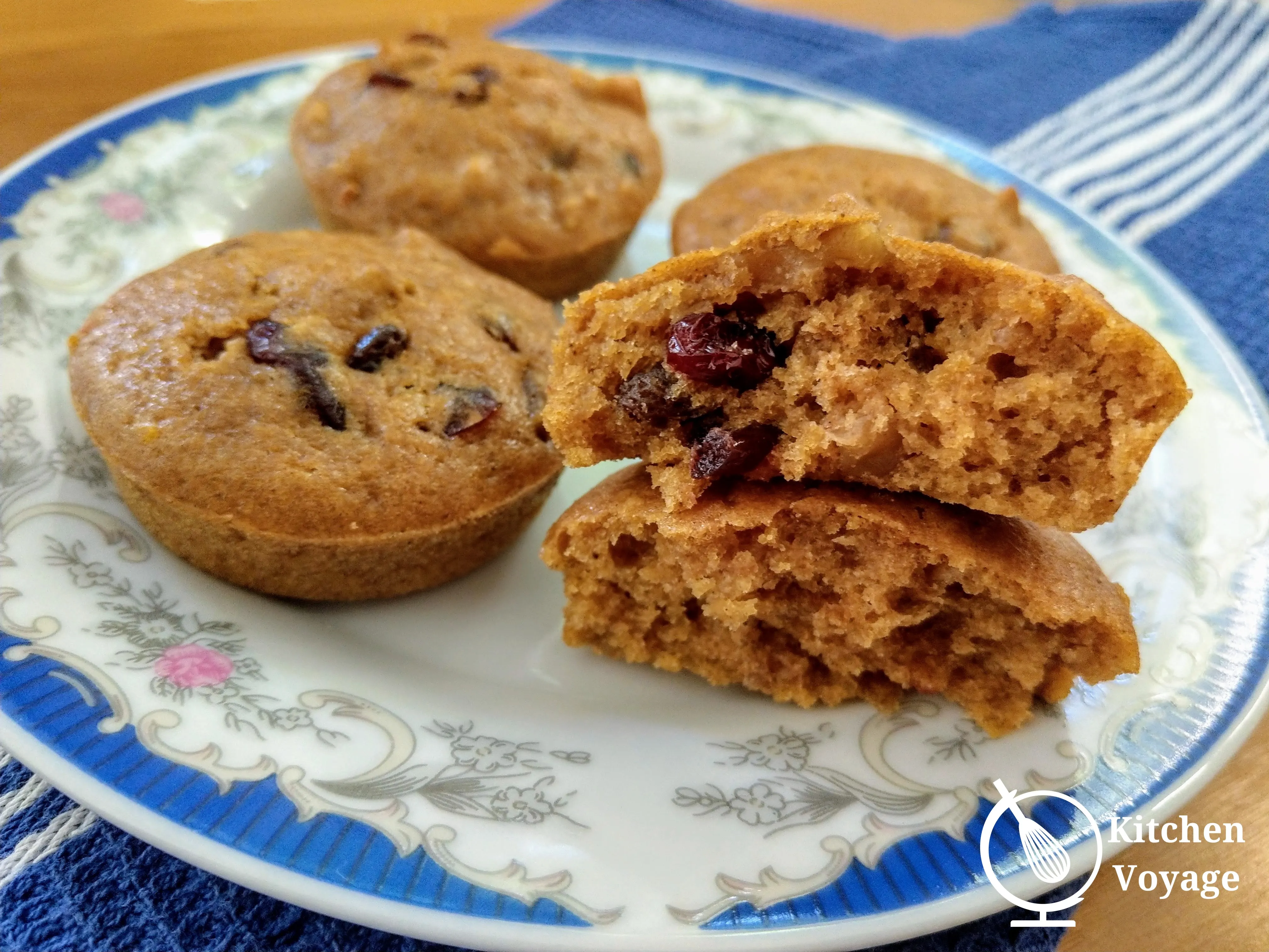 Vegan Cranberry Orange Muffins